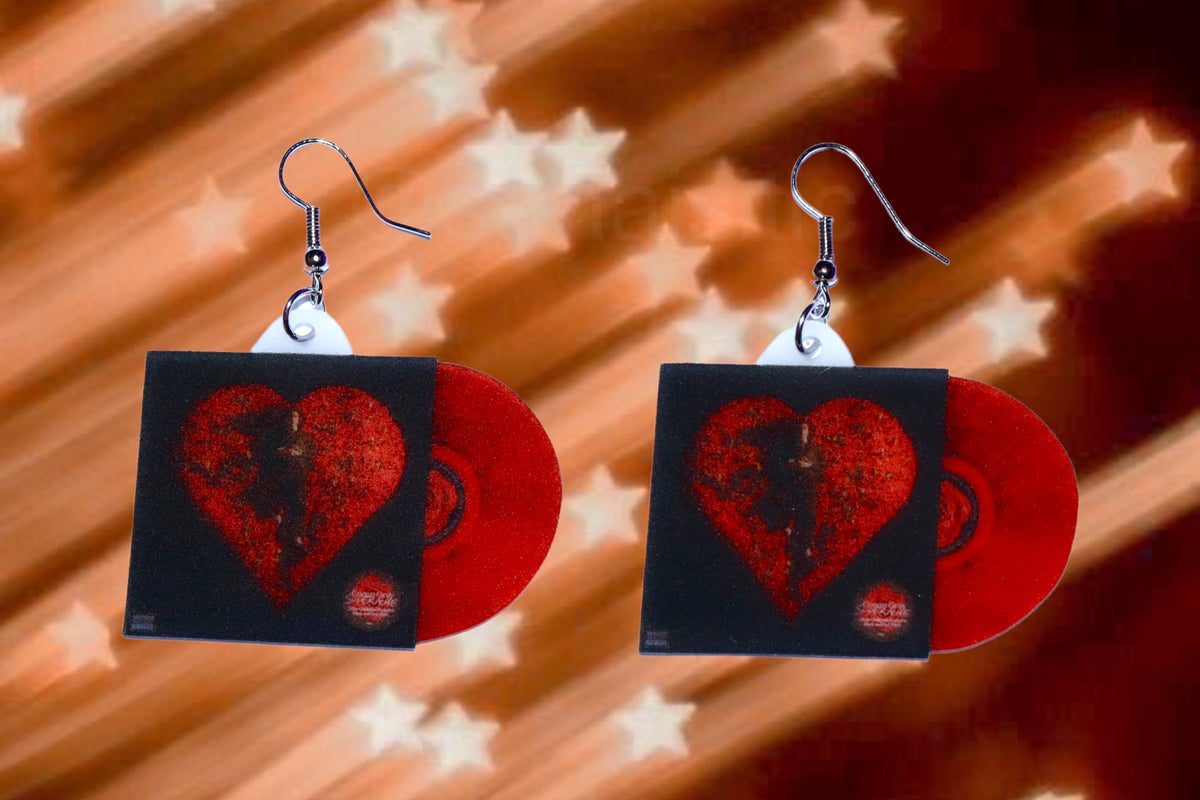 Conan Gray Superache Vinyl Handmade Earrings! – Sam Makes Things