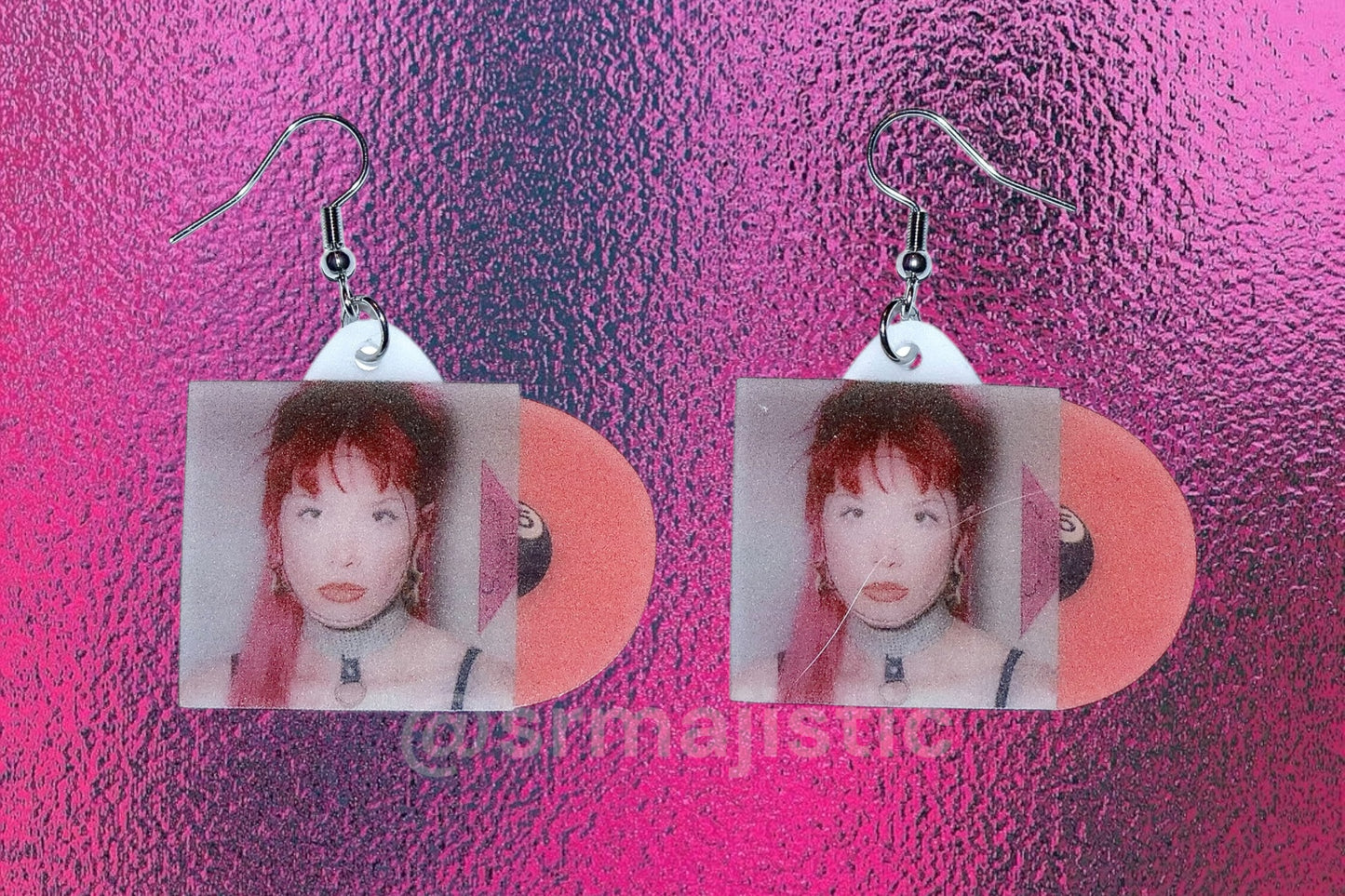 Halsey The Great Impersonator Vinyl Variants Album Handmade Earrings!