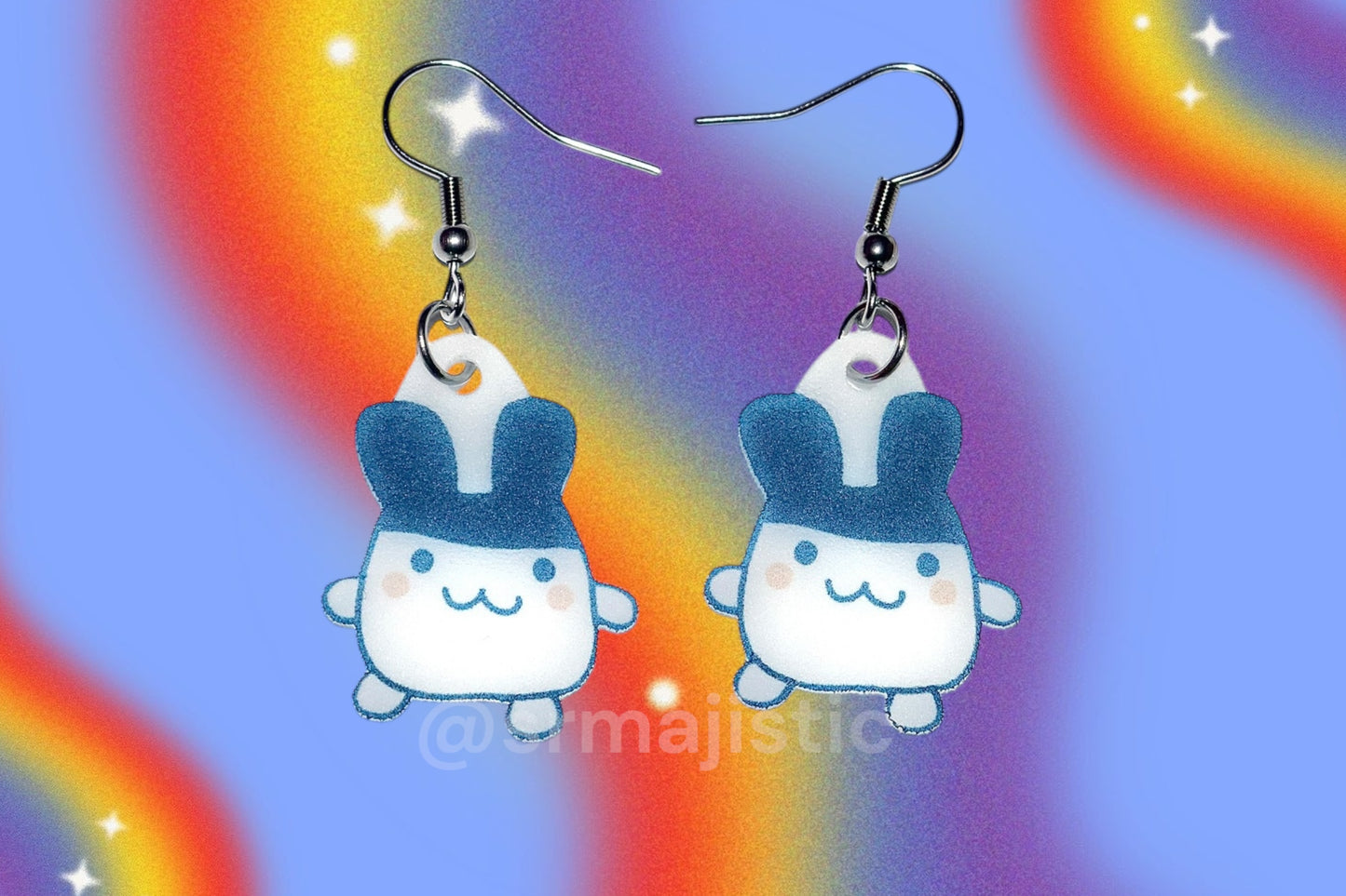 Tamagotchi Characters Handmade Earrings!