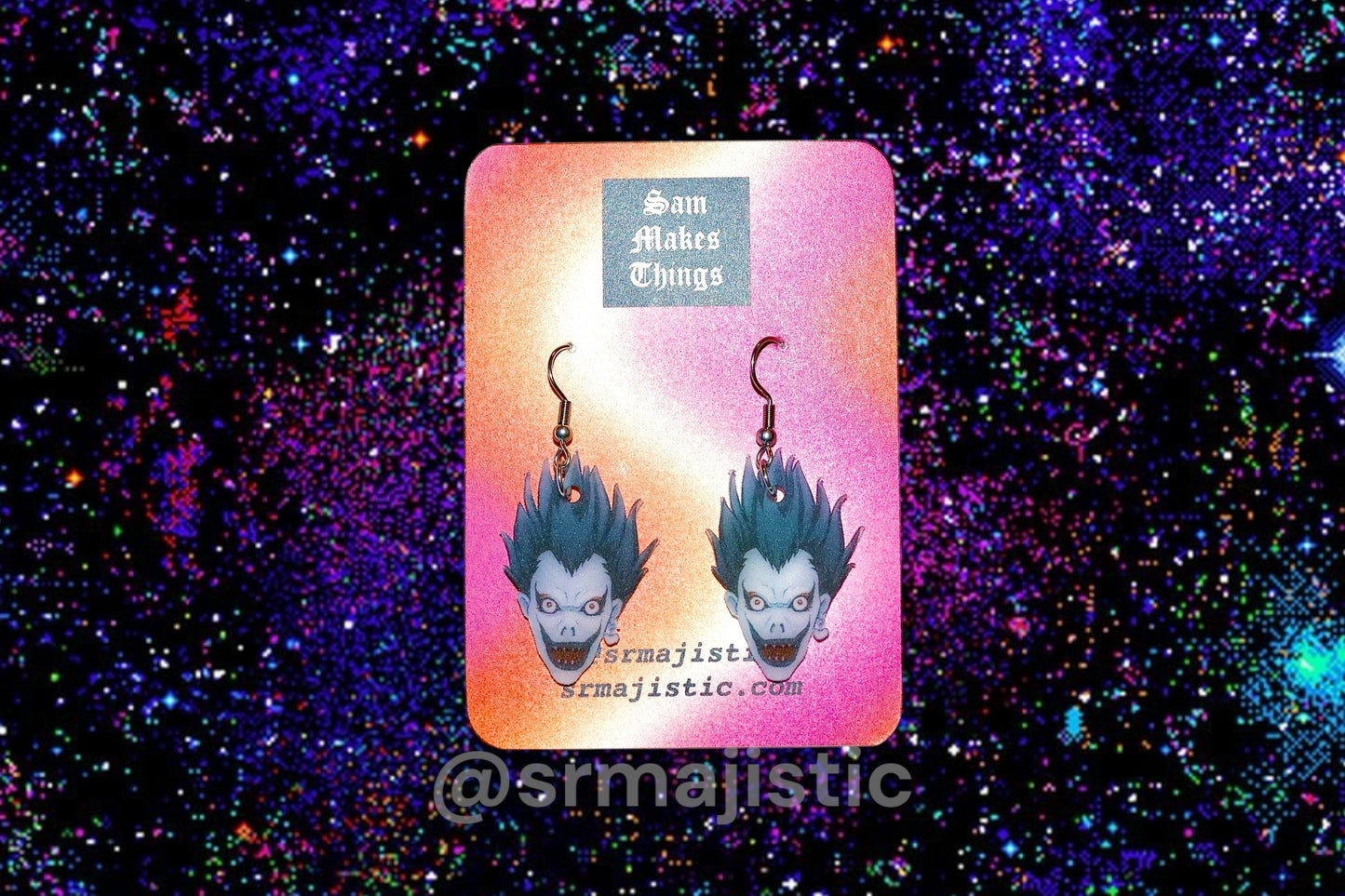 Anime Themed Handmade Earrings!