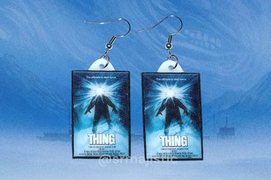 The Thing Movie Poster Handmade Earrings!