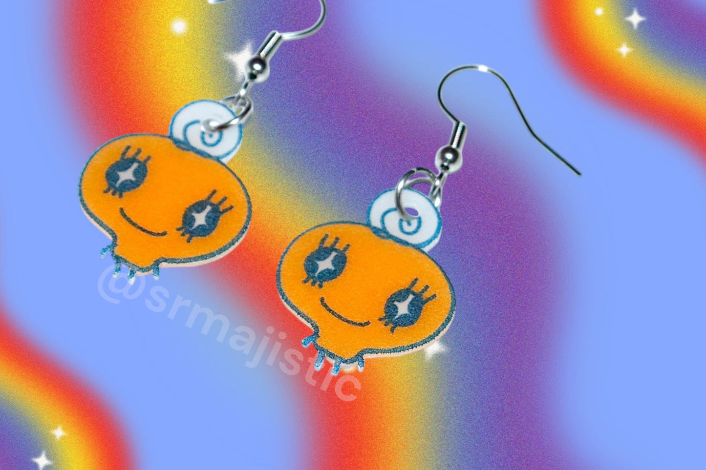 Tamagotchi Characters Handmade Earrings!