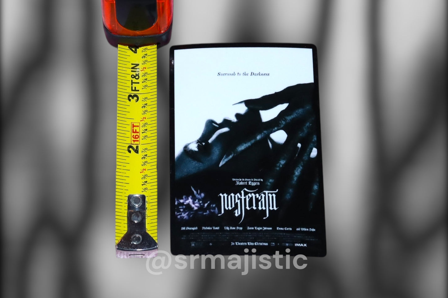 Nosferatu Movie Poster Bumper Sticker