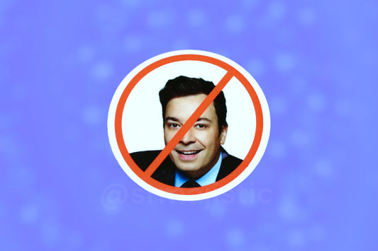 No Symbol Jimmy Fallon Meme Bumper Sticker