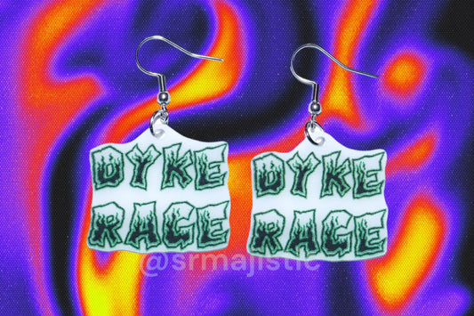 (READY TO SHIP) Lesbian Rage Various Stylized Handmade Earrings!