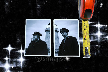 A24 The Lighthouse Split Frame Bumper Stickers