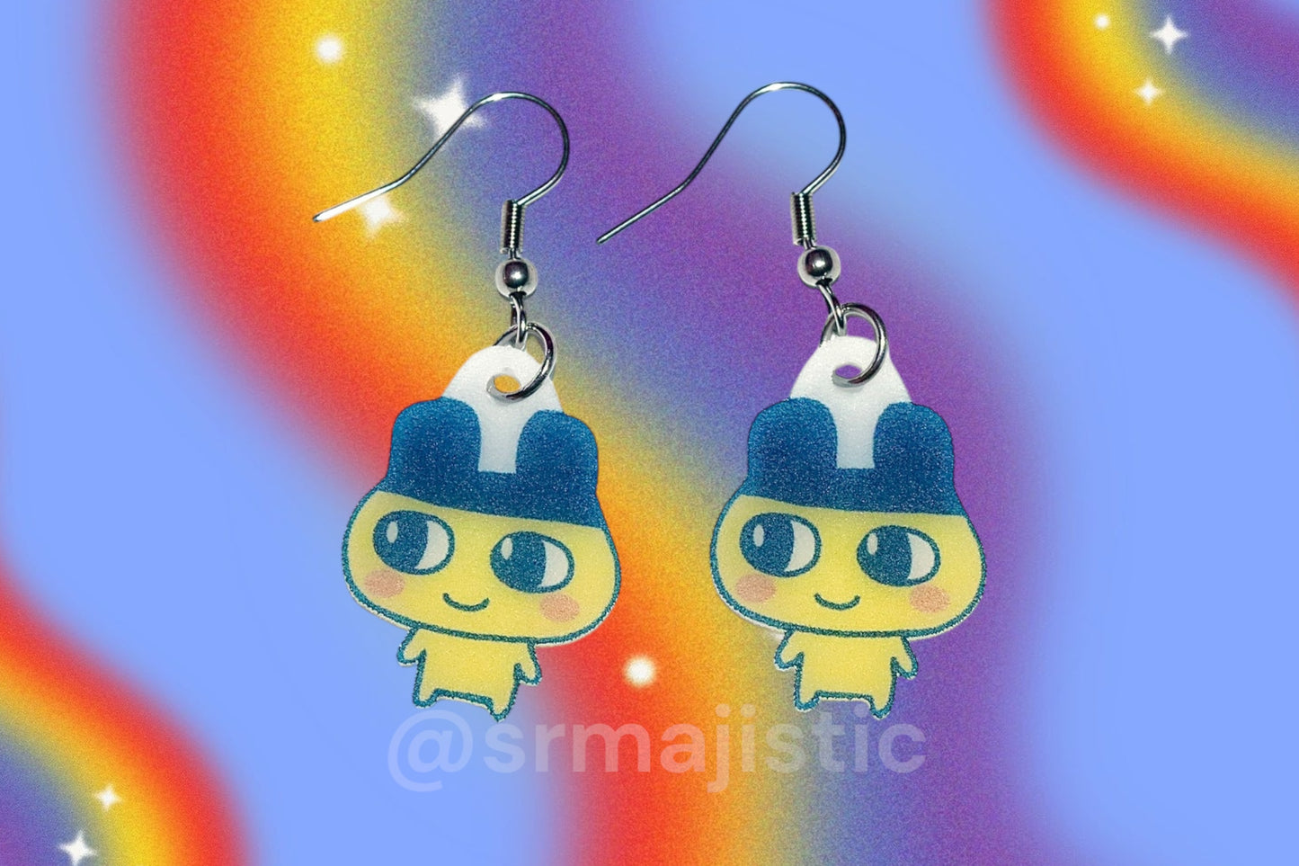 Tamagotchi Characters Handmade Earrings!