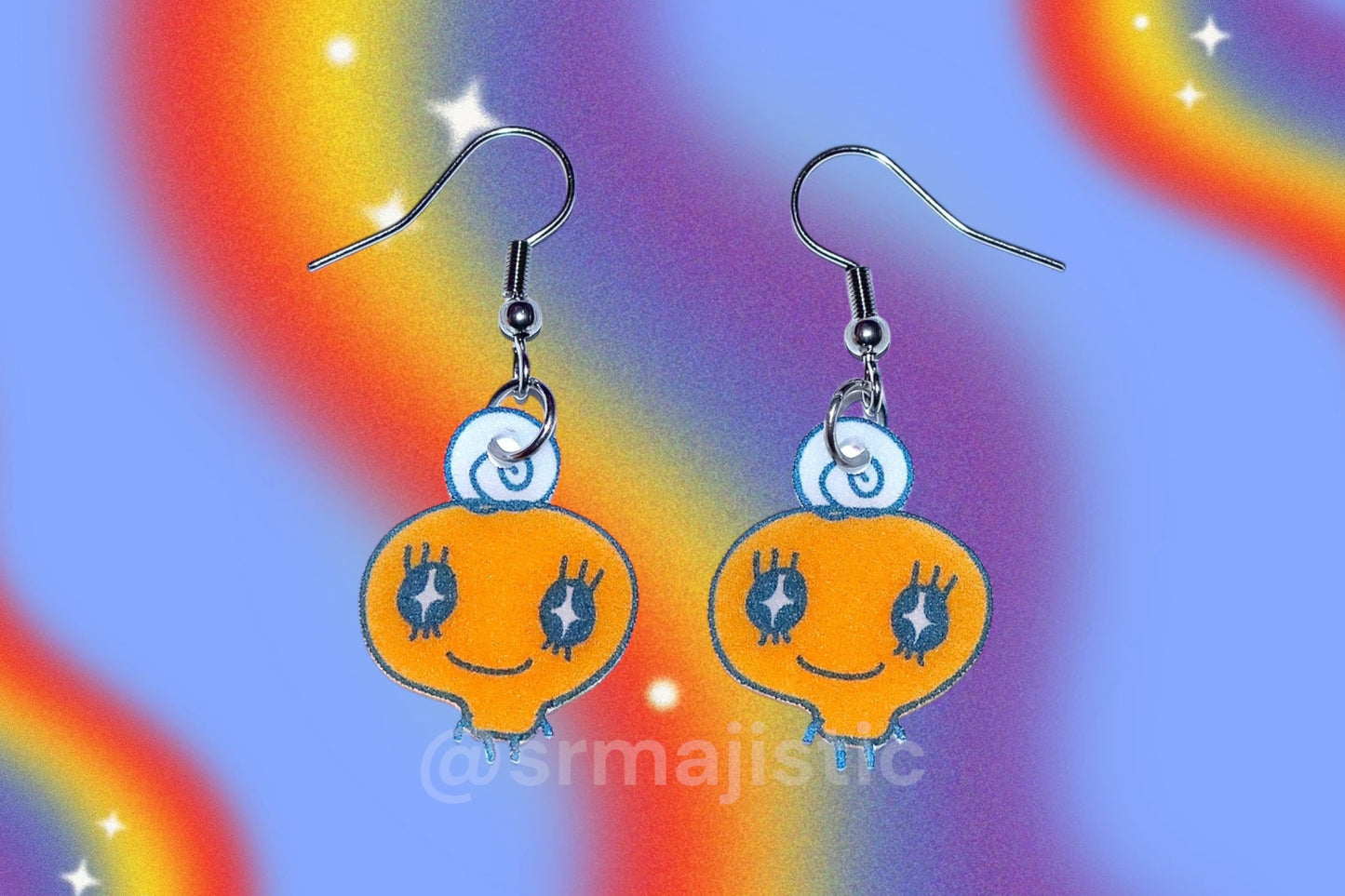 Tamagotchi Characters Handmade Earrings!