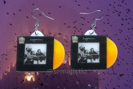 (READY TO SHIP) Boygenius Boygenius Vinyl Album Handmade Earrings!