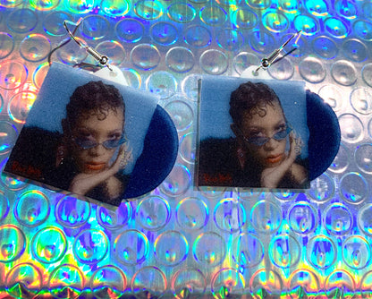 (READY TO SHIP) Rico Nasty Nasty Vinyl Album Handmade Earrings!