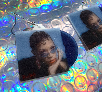 (READY TO SHIP) Rico Nasty Nasty Vinyl Album Handmade Earrings!