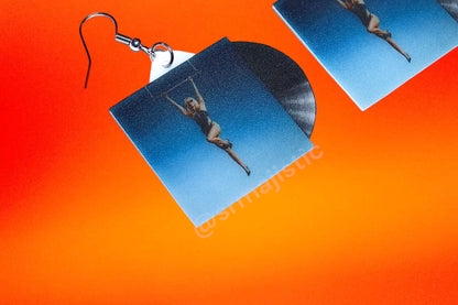 (READY TO SHIP) Miley Cyrus Endless Summer Vacation Vinyl Album Handmade Earrings!