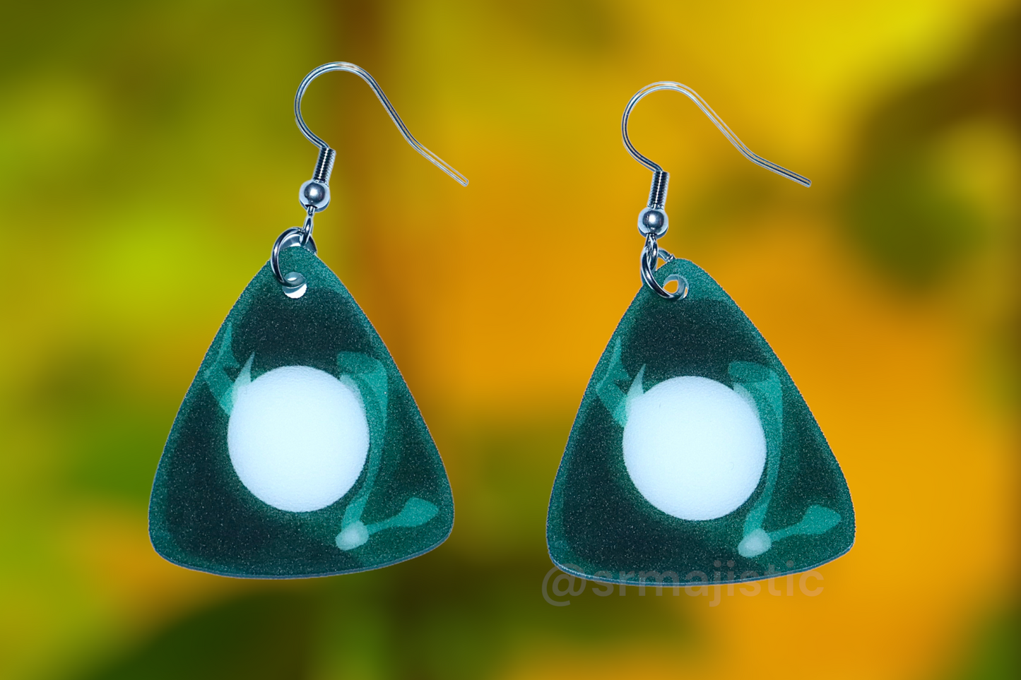 (READY TO SHIP) Coraline Seeing Stone Handmade Earrings!