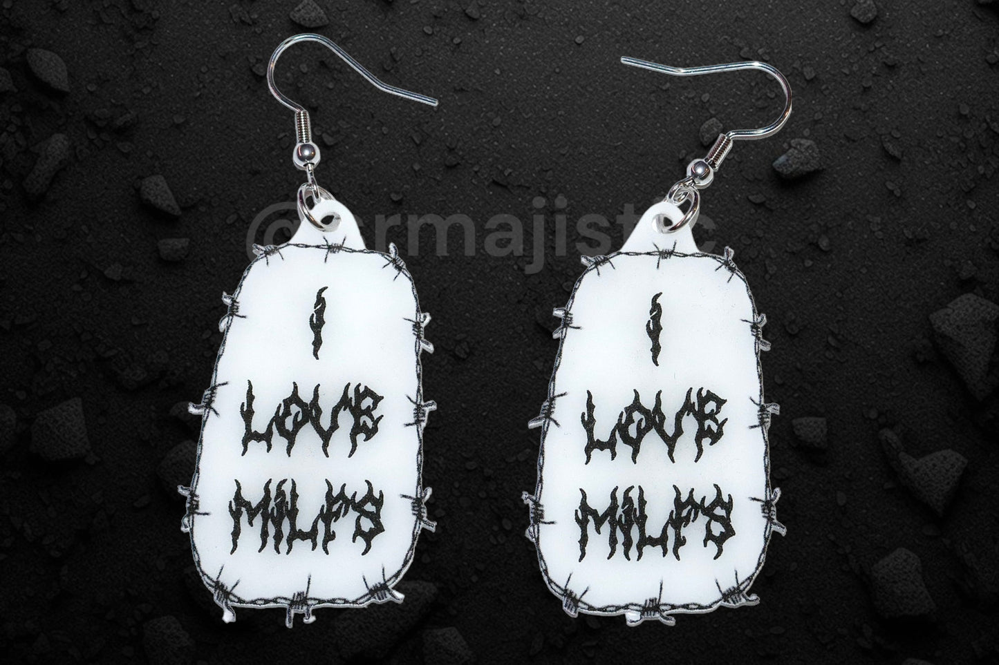 (READY TO SHIP) Stylized MILF Collection of Handmade Earrings!