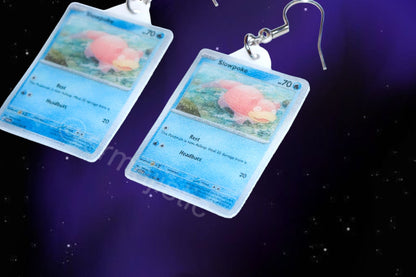 (READY TO SHIP) Collection of VMax Pikachu Pokémon Cards Handmade Earrings!