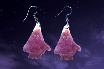 Happy Birthday Grimace McDonald’s Character Meme Handmade Earrings!