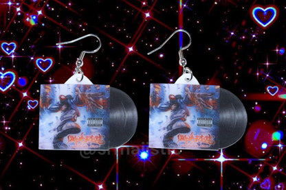 (READY TO SHIP) Limp Bizkit Significant Other Vinyl Album Handmade Earrings!