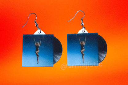 (READY TO SHIP) Miley Cyrus Endless Summer Vacation Vinyl Album Handmade Earrings!