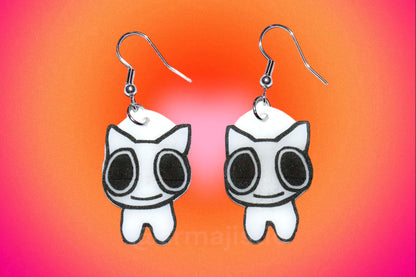 BTW ADHD Creature Meme Funny Handmade Earrings!