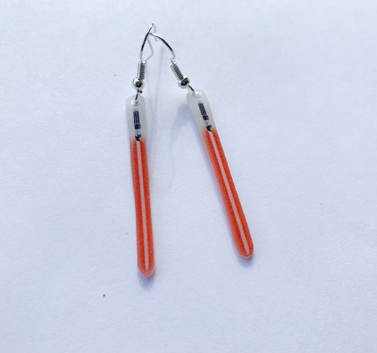 Star Wars Light Saber Handmade Earrings!