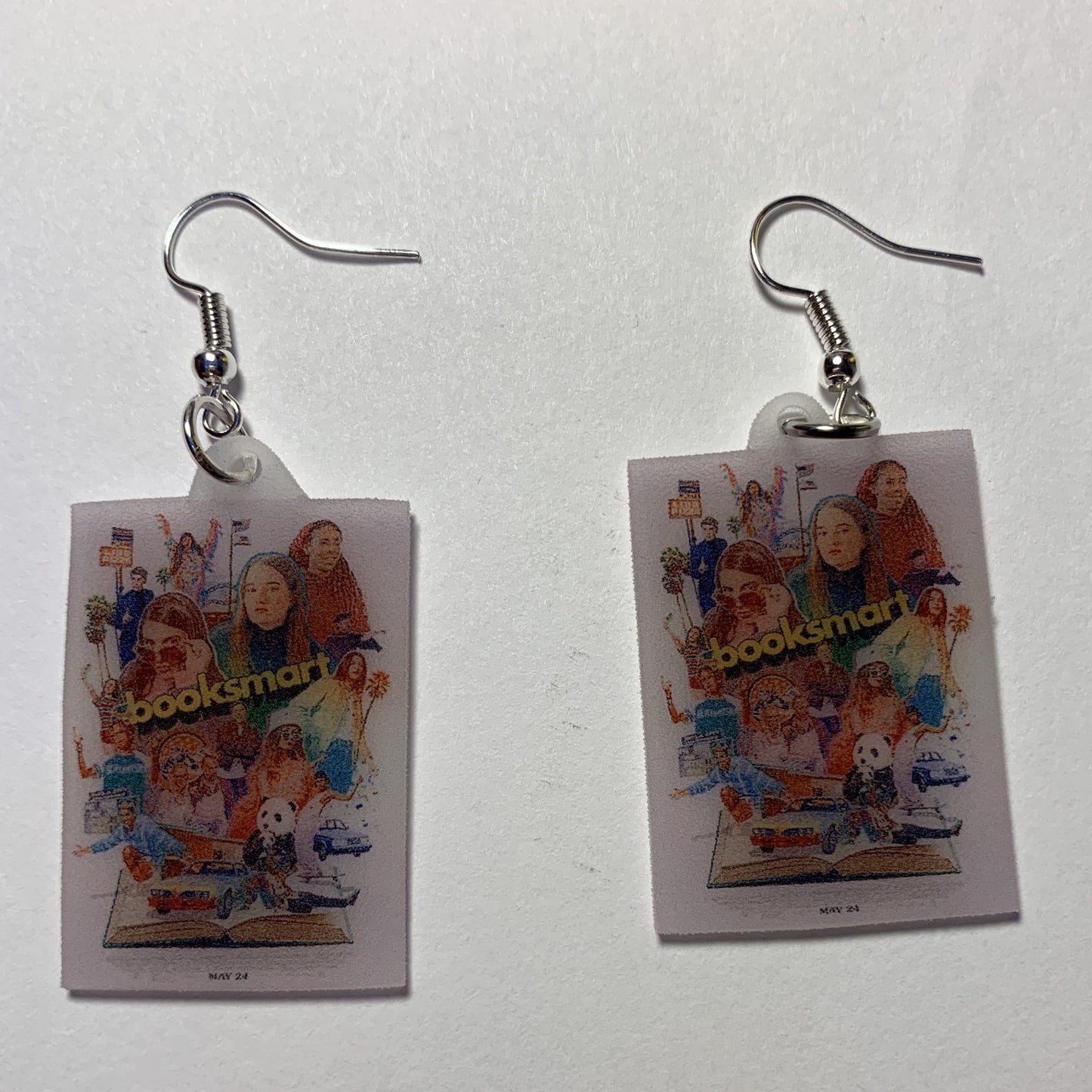 Booksmart Movie Poster Handmade Earrings!