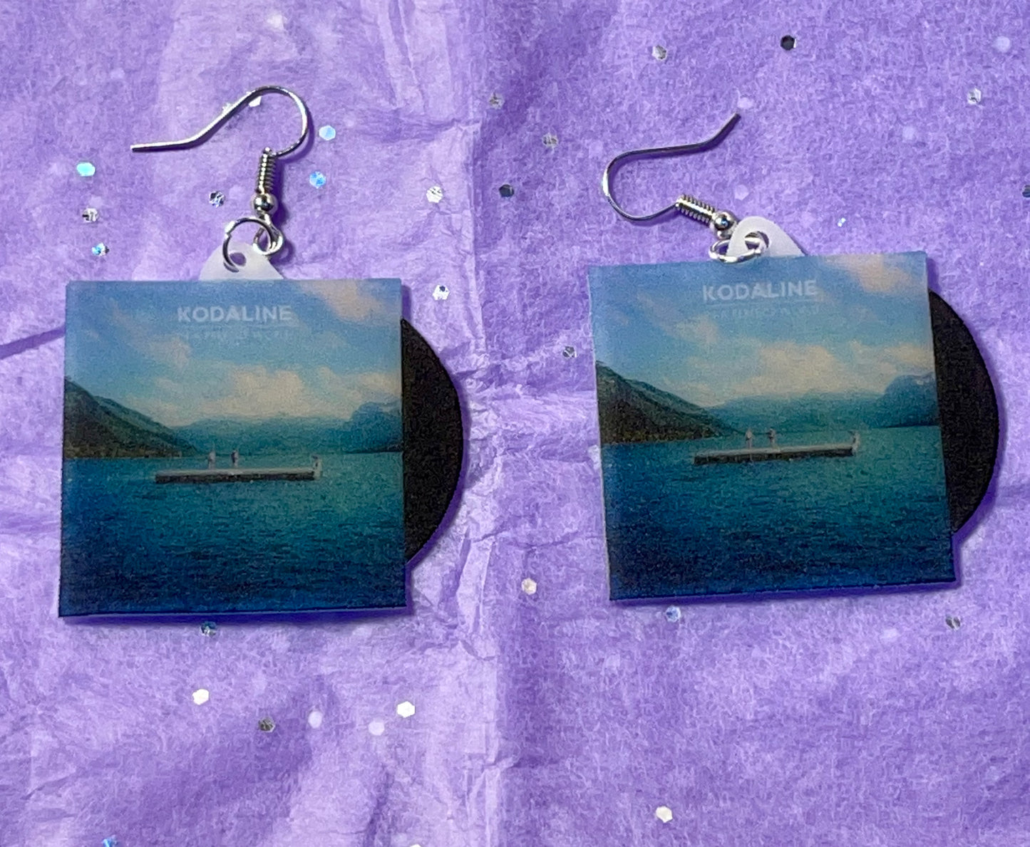 Kodaline Collection of Vinyl Albums Handmade Earrings!