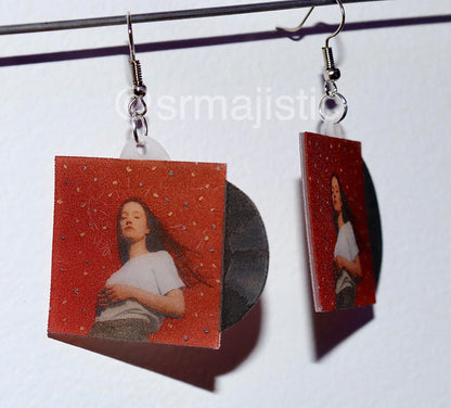 Sigrid Sucker Punch Vinyl Album Handmade Earrings!