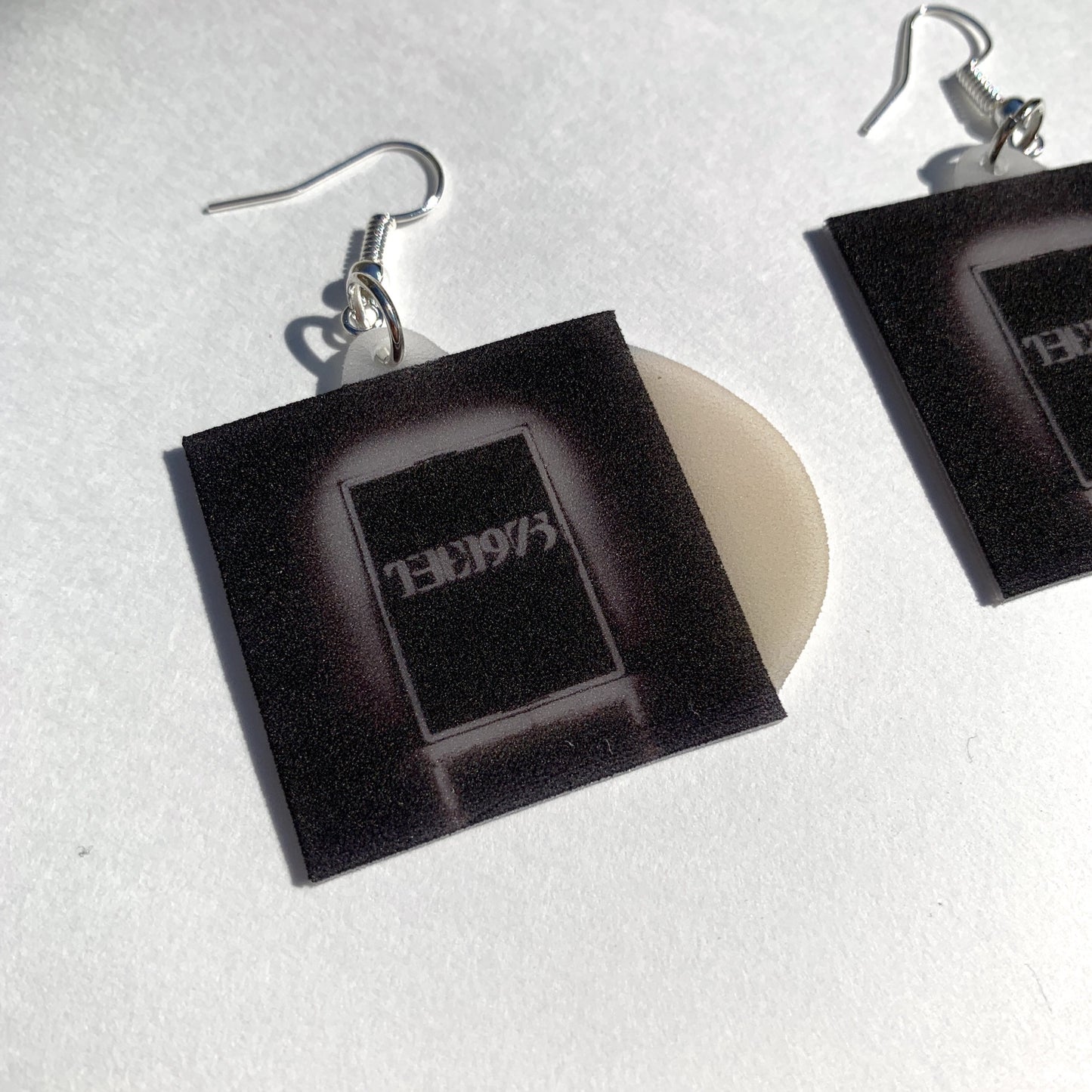 The 1975 Self Titled Vinyl Album Handmade Earrings!