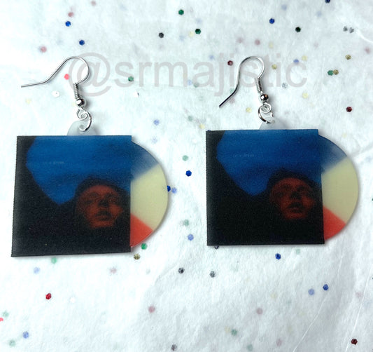 Troye Sivan In a Dream EP Vinyl Album Handmade Earrings!