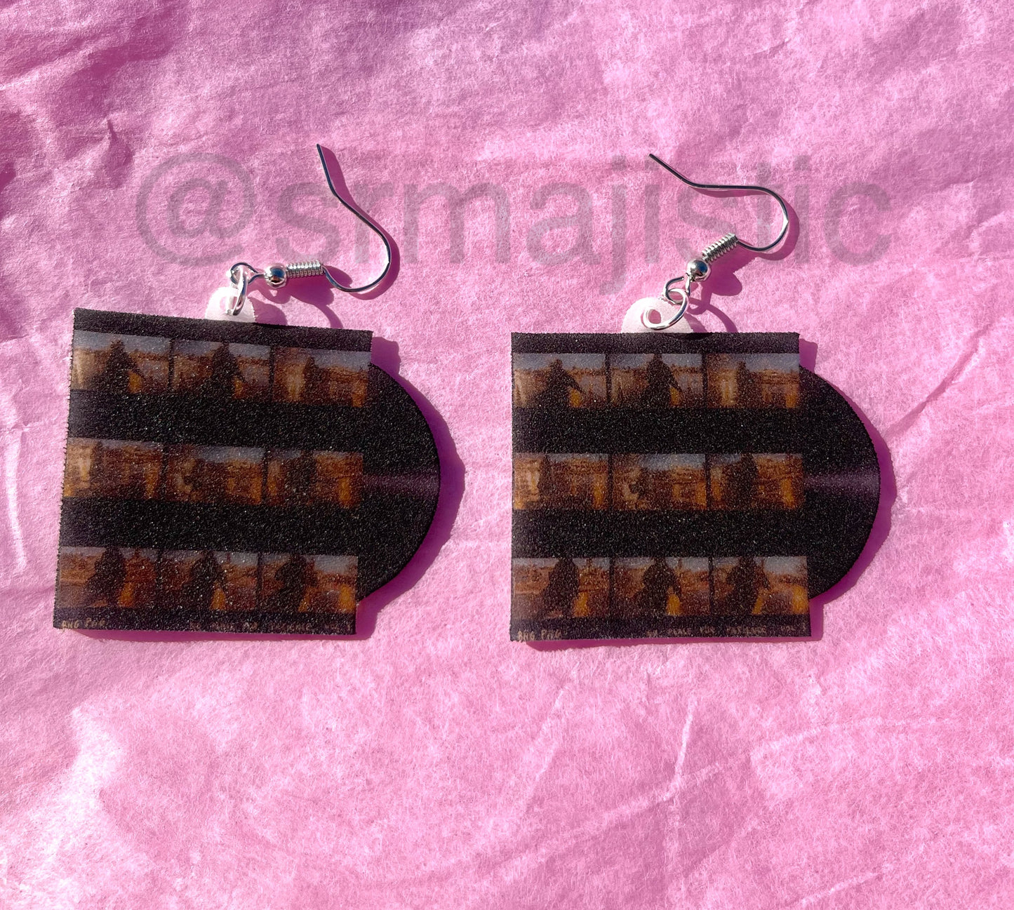 Biig Piig No Place for Patience, Vol. 3 Vinyl Album Handmade Earrings!