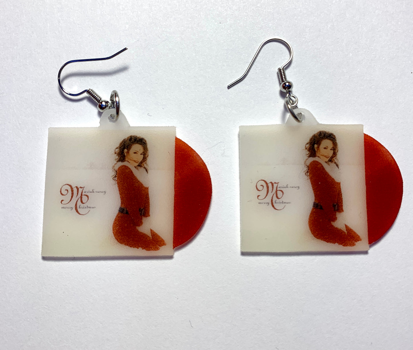 Mariah Carey Collection of Vinyl Album Handmade Earrings!