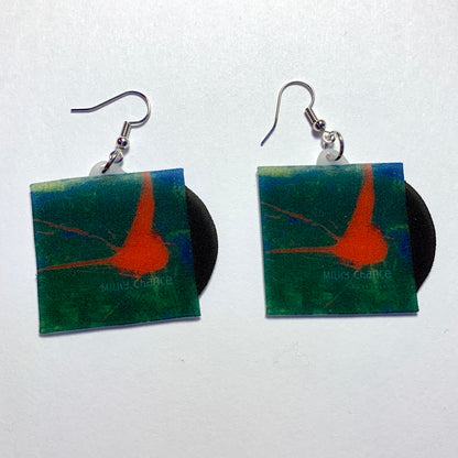 Stolen Dance Milky Chance Vinyl Album Handmade Earrings!