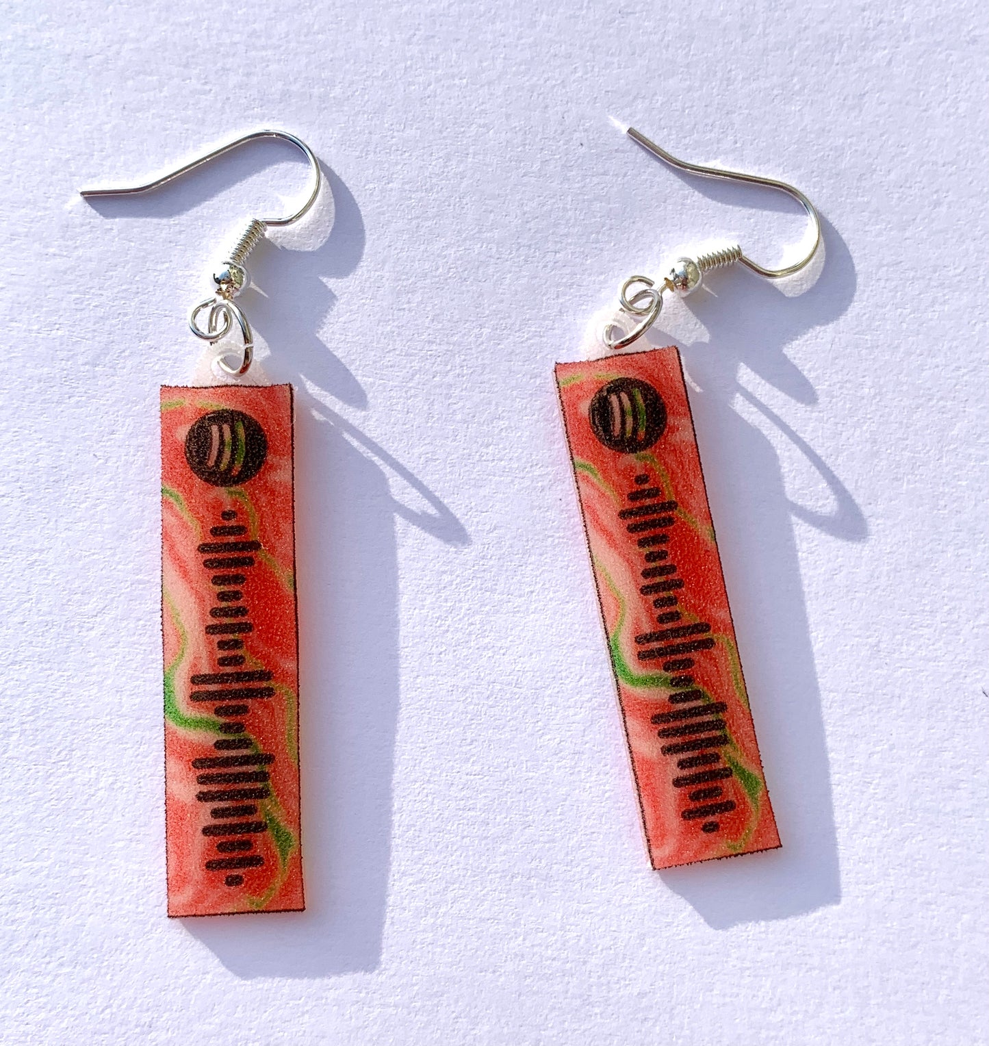 Cute Spotify Code Handmade Earrings!