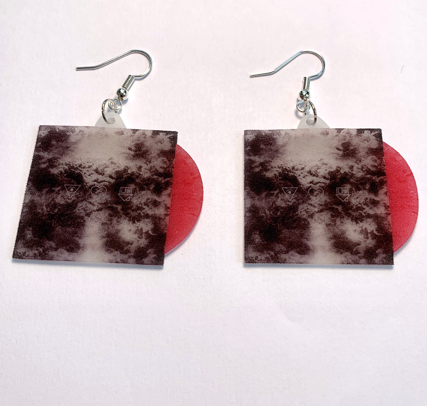 The Neighbourhood I Love You Vinyl Album Handmade Earrings!