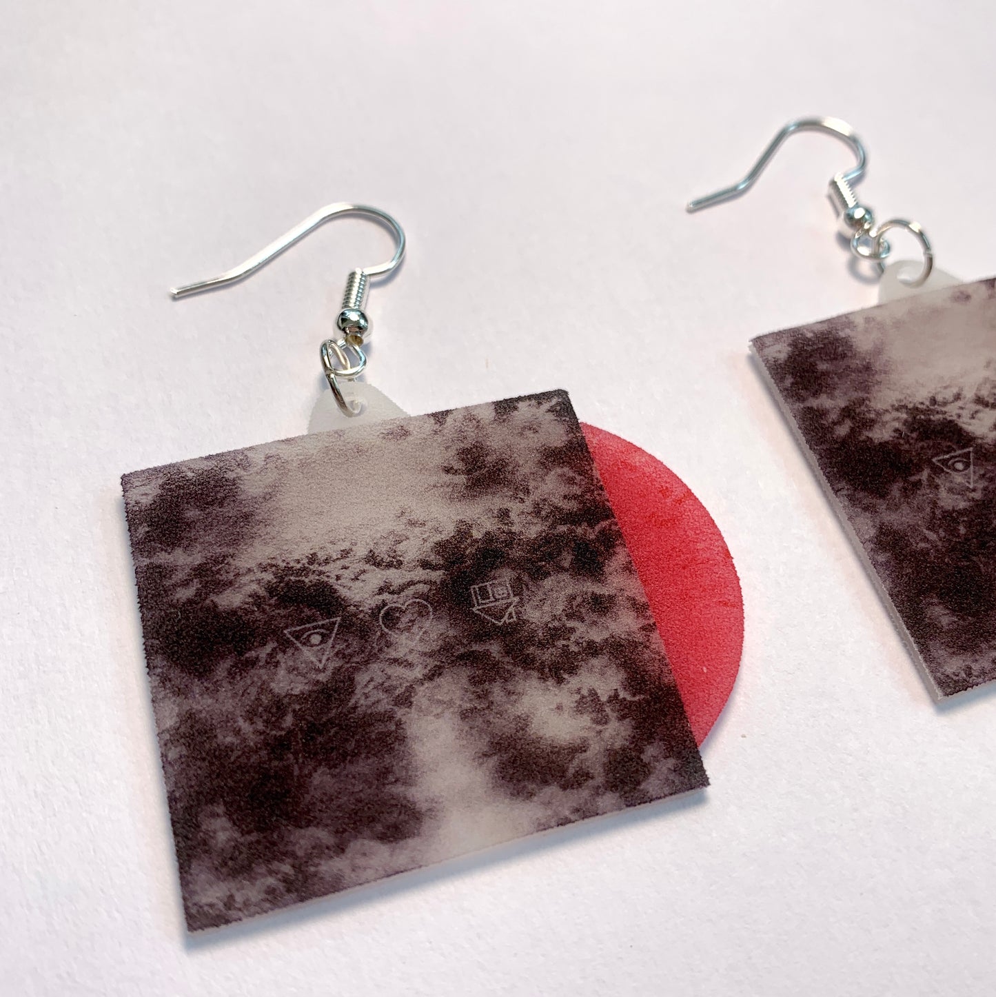 The Neighbourhood I Love You Vinyl Album Handmade Earrings!