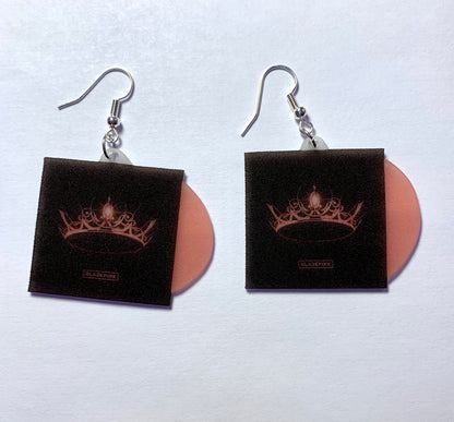 Blackpink The Album Vinyl Album Handmade Earrings!