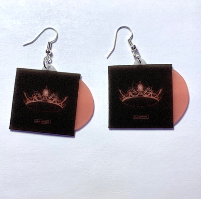 Blackpink The Album Vinyl Album Handmade Earrings!