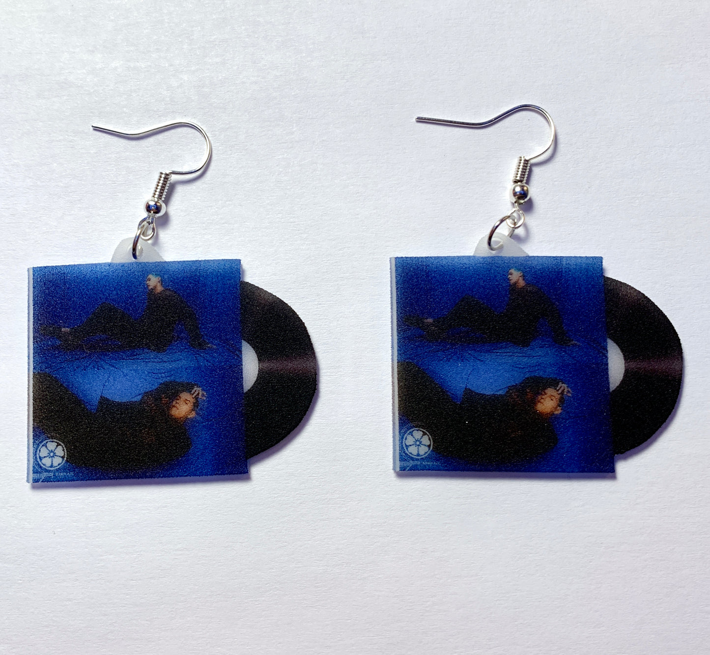 Omar Apollo Kamikaze Vinyl Single Handmade Earrings!