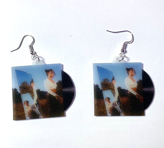 UMI Introspection Vinyl Album Handmade Earrings!