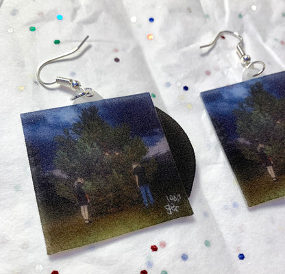 100 Gecs 1000 Gecs Vinyl Album Handmade Earrings!