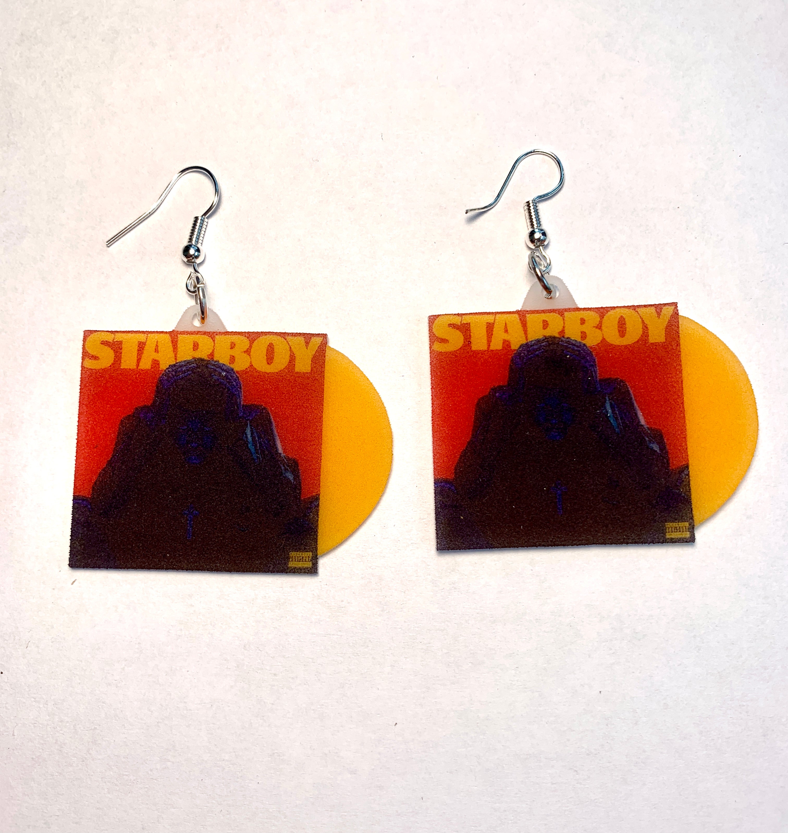 The Starboy Vinyl Handmade Earrings! – Makes Things