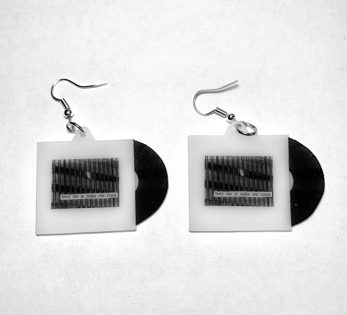 Mitski Bury Me at Make Out Creek Vinyl Album Handmade Earrings!