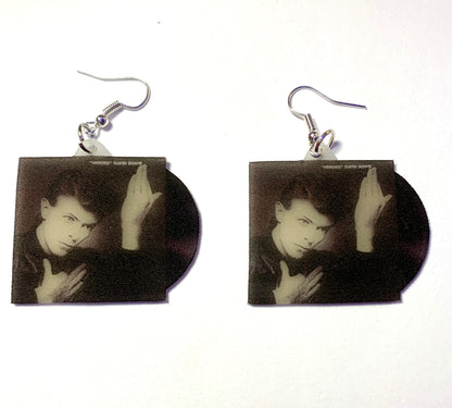 David Bowie Heroes Vinyl Album Handmade Earrings!