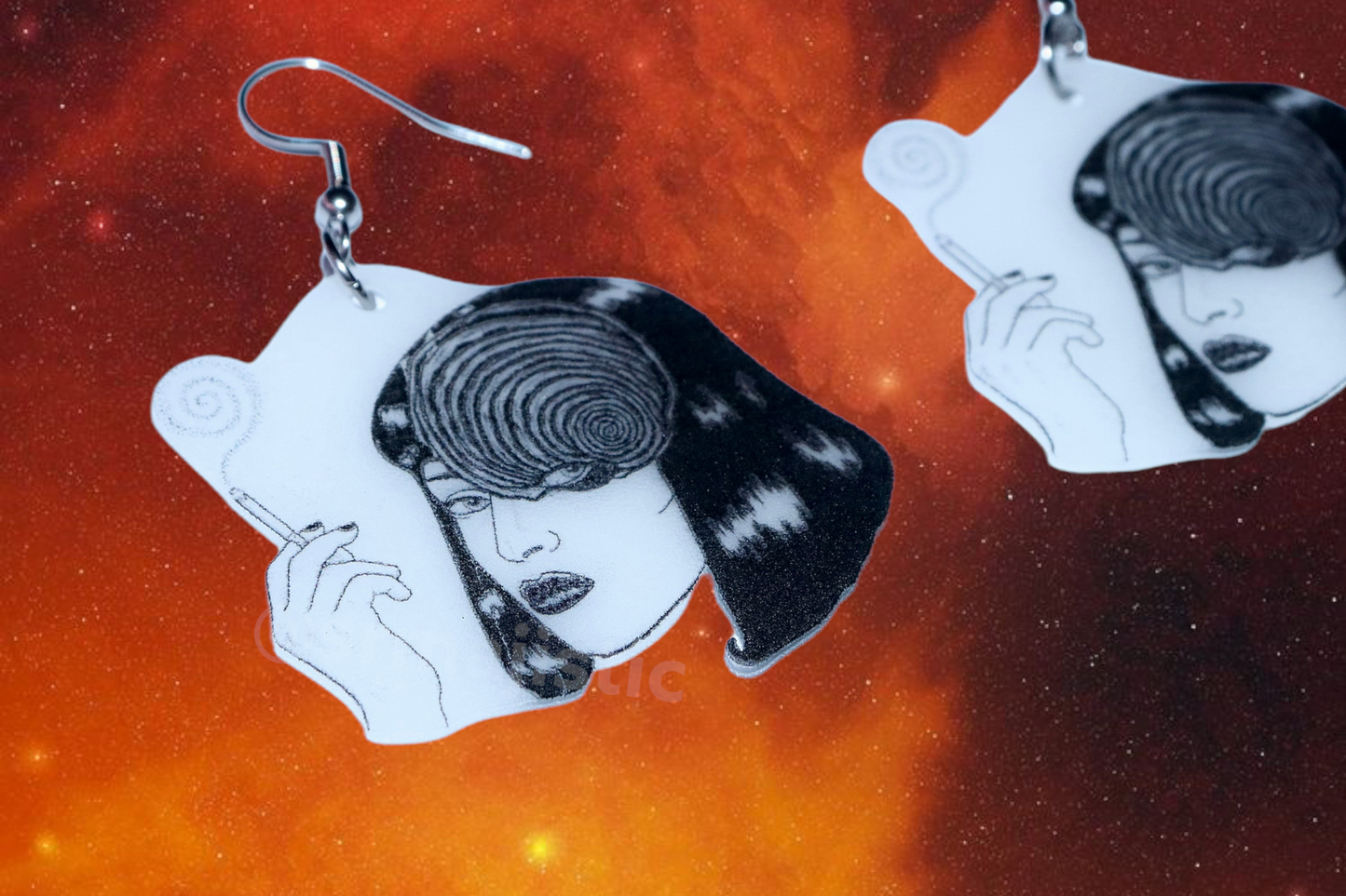 Halloween Horror Stylized Earrings (Collaboration with Kate Graves)