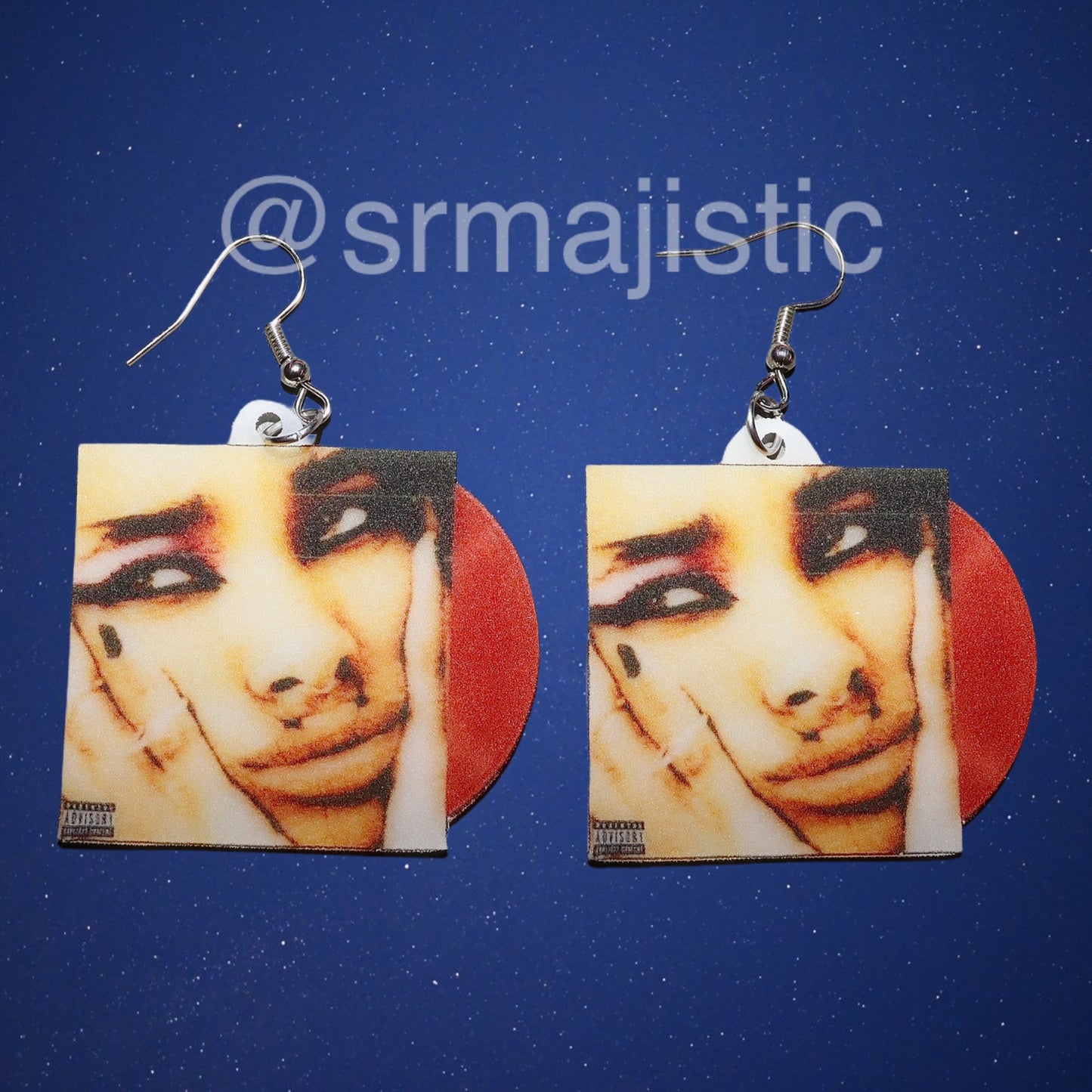 Willow Lately I Feel Everything Vinyl Album Handmade Earrings!