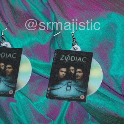 Zodiac (2007) DVD 2D detailed Handmade Earrings!