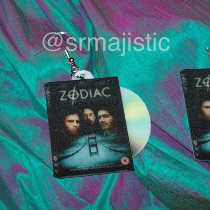 Zodiac (2007) DVD 2D detailed Handmade Earrings!