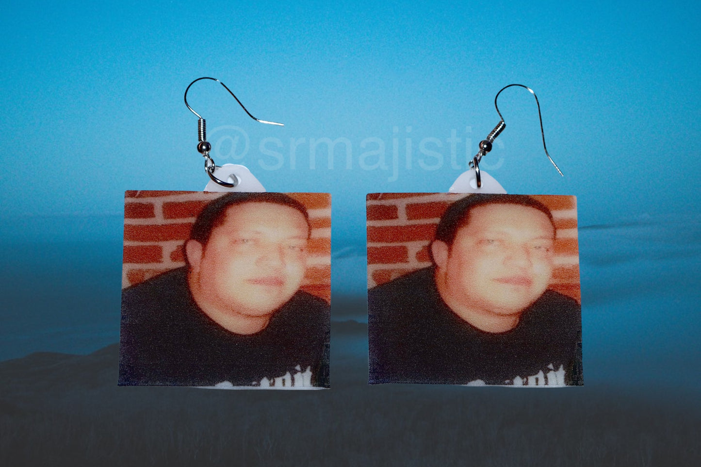 Sal Vulcano Sal Meme Handmade Earrings!