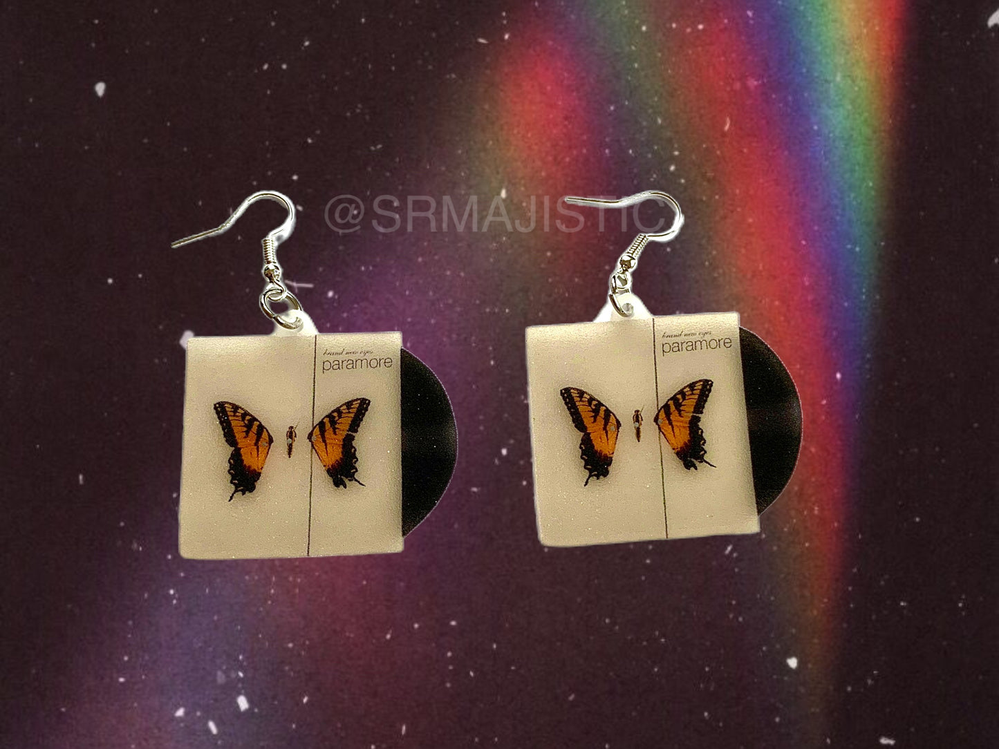 (READY TO SHIP) Paramore Collection of Vinyl Album Handmade Earrings!