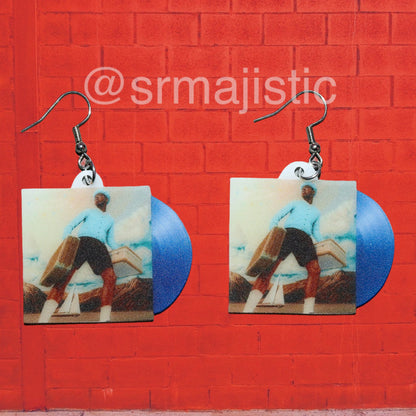 Tyler, the Creator Call Me if You Get Lost Vinyl Album Handmade Earrings!